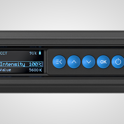 Omnibar: Built-in control and replaceable battery