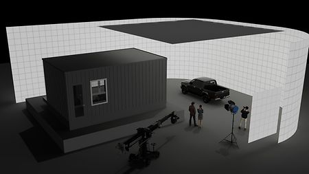 ARRI Stage London "J" volume package with extended ceiling