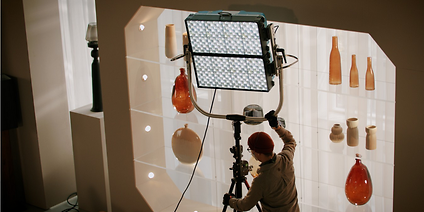 SkyPanel X On Set for XXXLutz Germany Campaign
