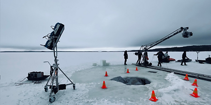 Finland's winter wonderland with Gaffer Florian Kronenberger