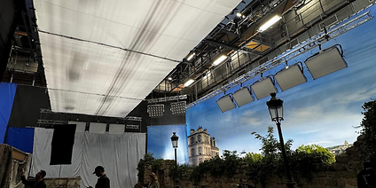 SkyPanel X on the set of La venue de l’avenir