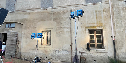 On the set of the Italian fiction “Maria Corleone 2”