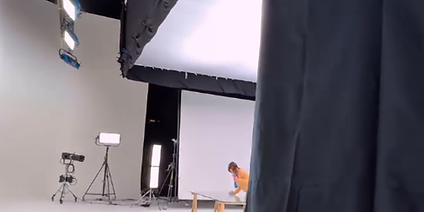 Klorane shoot with SkyPanel X