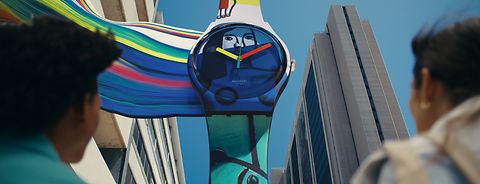 Ben Cotgrove shoots Swatch commercial