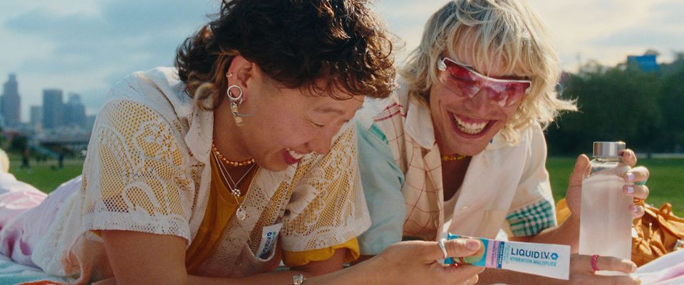 DP Emerson Duggan shoots Liquid IV commercial