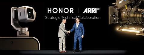 MWC 2026 HONOR CEO James LI and ARRI MD David Bermbach