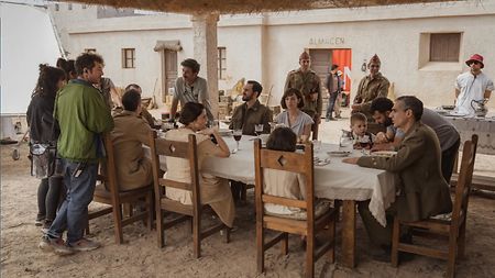Filmed over the course of a week, the nearly 20-minute family lunch scene became one of the most challenging sequences of the entire production.