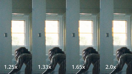 ARRI Film Lab - Anamorphic ratio control