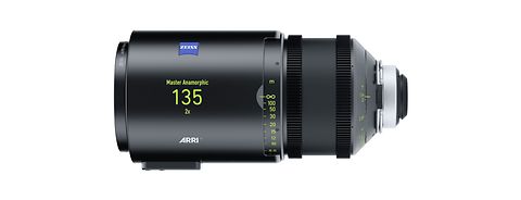 Productshot of the ARRI Master Anamorphic Cinema Lens 135mm at T1.9-M.