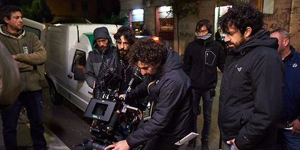 DP Federico Annicchiarico works on set with ARRI equipment. 