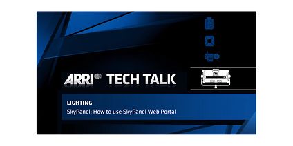 ARRI Tech Talk SkyPanel Firmware – SkyPanel Web Portal