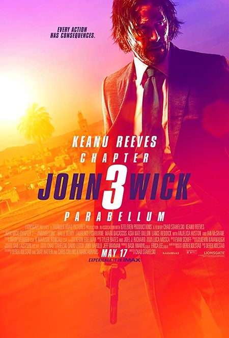 Cover of the Movie "John Wick 3", produced with the ARRI low budget camera sxt. 