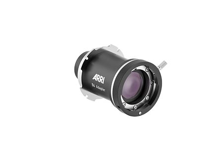 Representation of the PL to B4 Lens Adapter, can be used with the live production camera AMIRA Live.
