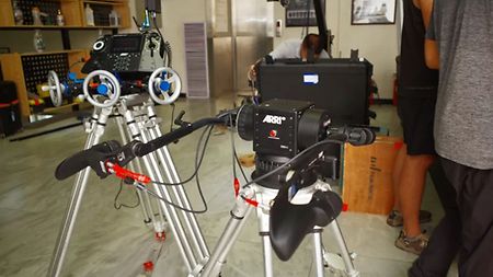 Testing with ARRI Digital Remote Wheels and ARRI Master Grips