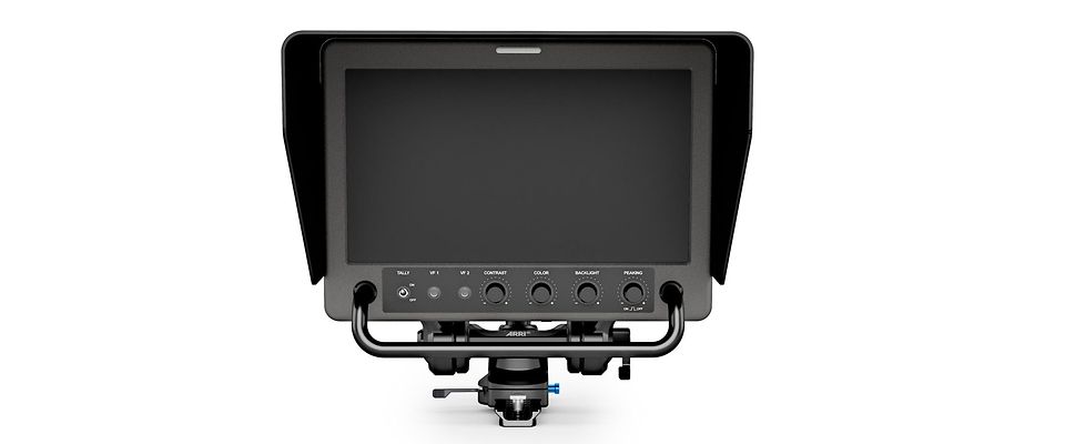 Representation of the Viewfinder Multicam monitor, which can be combined with the live production camera AMIRA Live. 
