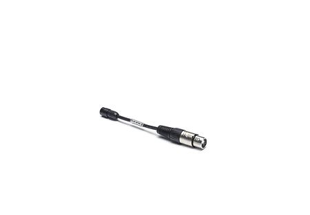 Illustration of the HR30 6pin to 5pin XLR Headset Cable K2.0013646, can be used with the live production camera amira live.