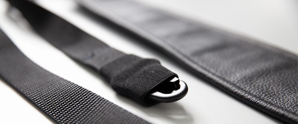 Close-up view of a neck strap, one of the hi-5 accessories.