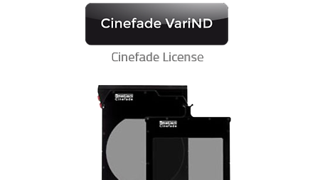 Cinefade license which can be used with the ARRI Hi-5 handheld camera control unit. 