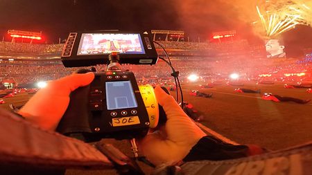 Focus puller Joseph K. Boylan used ARRI’s WCU-4 at this year’s Super Bowl Halftime Show 