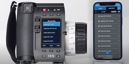 ARRI Tech Tip for the handheld camera control unit. Hi-5 connected to mobile phone.