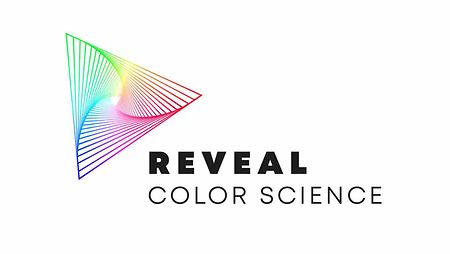 Logo of REVEAL Color Science used by alexa 35 camera.
