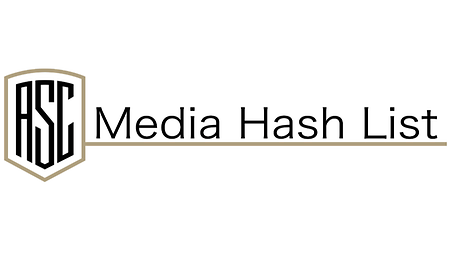 Logo graphic of the ASC Media Hash List