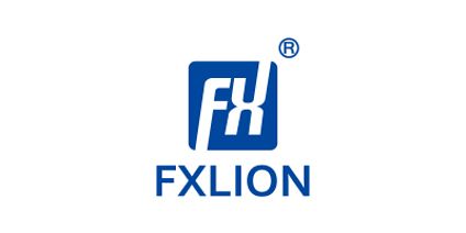 Logo of FXLION in association with the b mount battery. 
