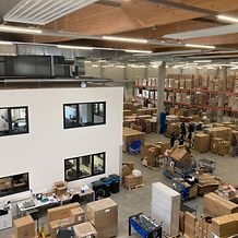 ARRI in Brannenburg - A glance into the facilities warehouse