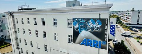 ARRI in Berlin - Facade-view from street 