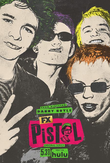 Pistol poster. Filmed at ARRI Stage London.