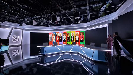 Aragon-TV-ARRI-Solutions-Studio-3-SkyPanels-News-Programming