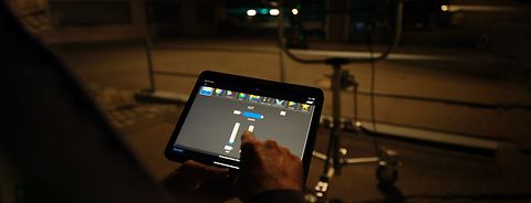ARRI LiCo app on tablet