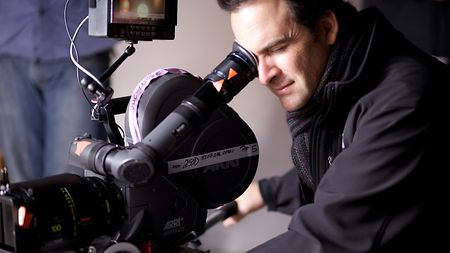 Cinematographer Viv Scanu uses the macro zeiss lens on set. 