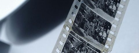 Image of an analogue film. Filmmakers solutions.
