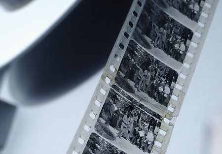 Image of an analogue film. Filmmakers solutions.