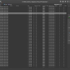 GUI of Pmfort Silverstack in dark mode listing clips of a porject