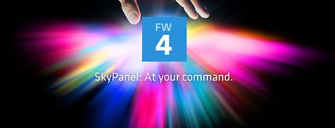 01 SkyPanel FW 4 - Key Visual - 5K - FW icon + claim