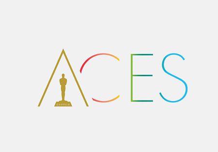 ACES logo on light grey background